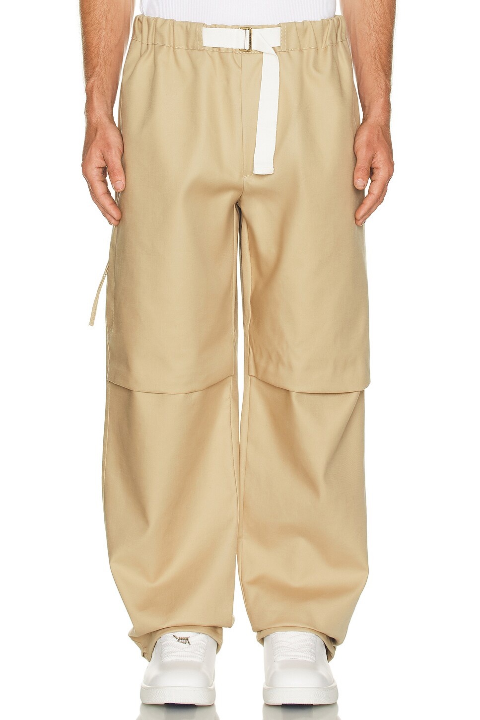 Jordan Heavy Cotton Satin Relax Fit Trousers - 4