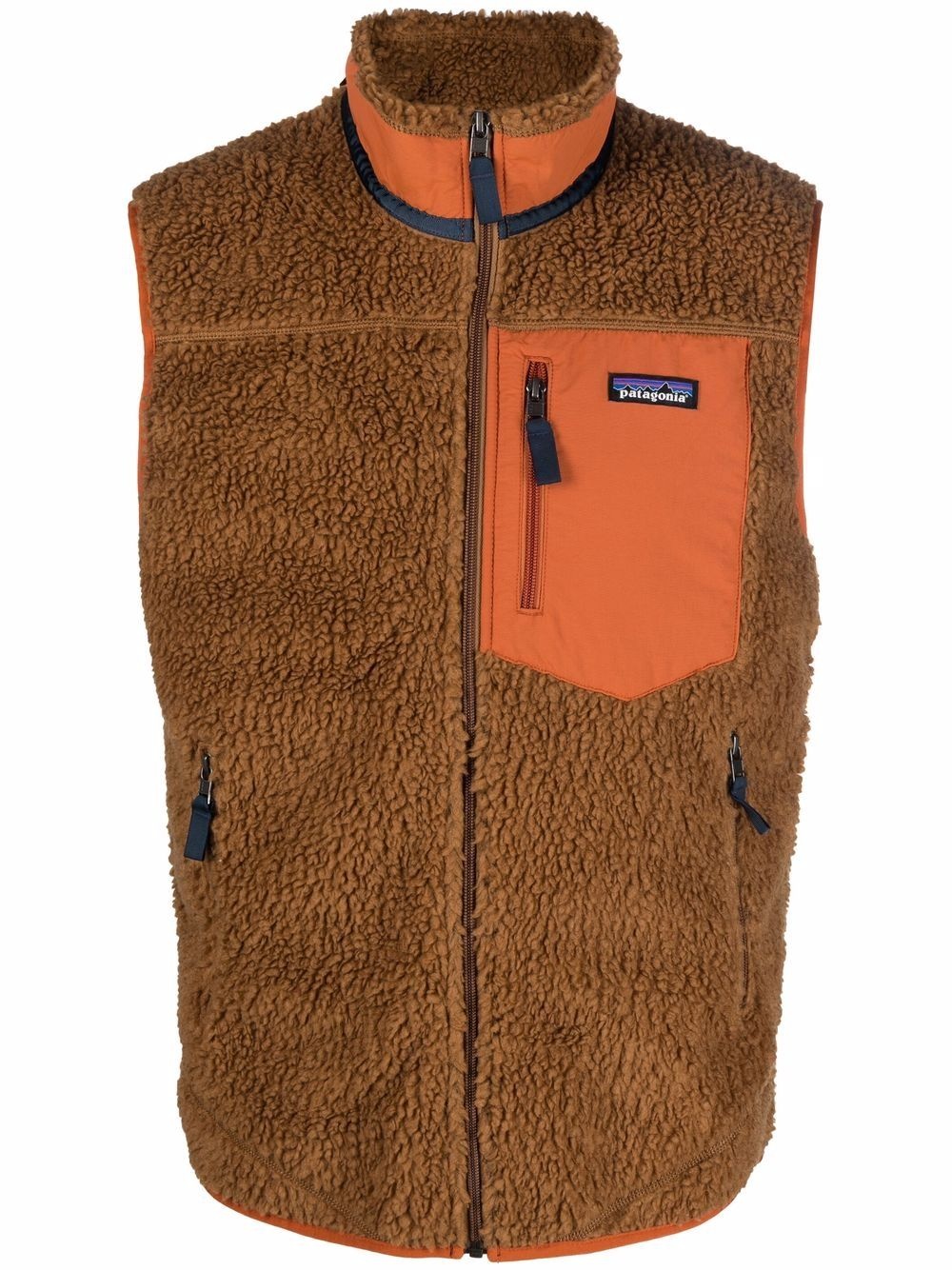 Classic Retro-X sherpa gilet - 1