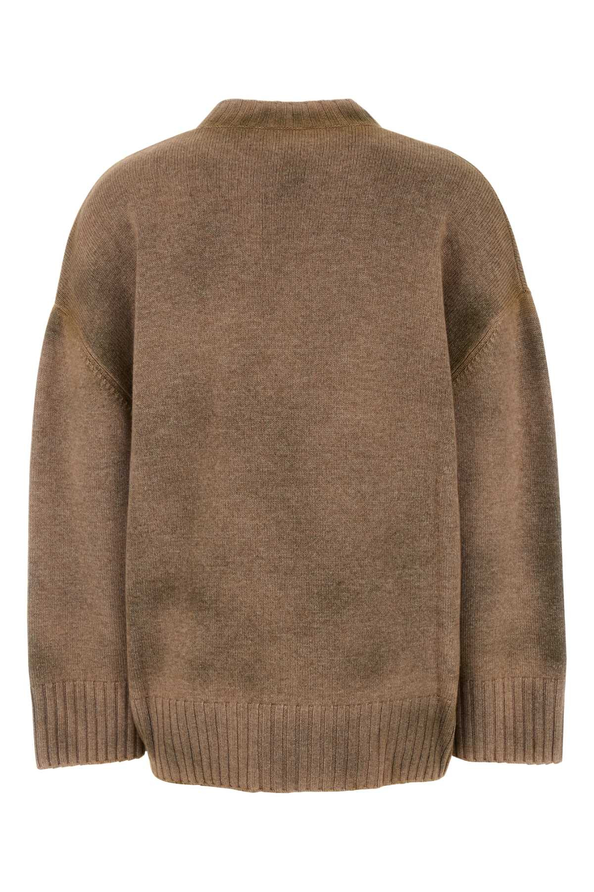 The Attico Women Biscuit Wool Blend Sweater - 2