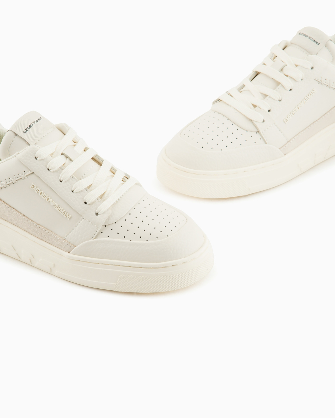ASV regenerated-leather sneakers with contrasting details - 5
