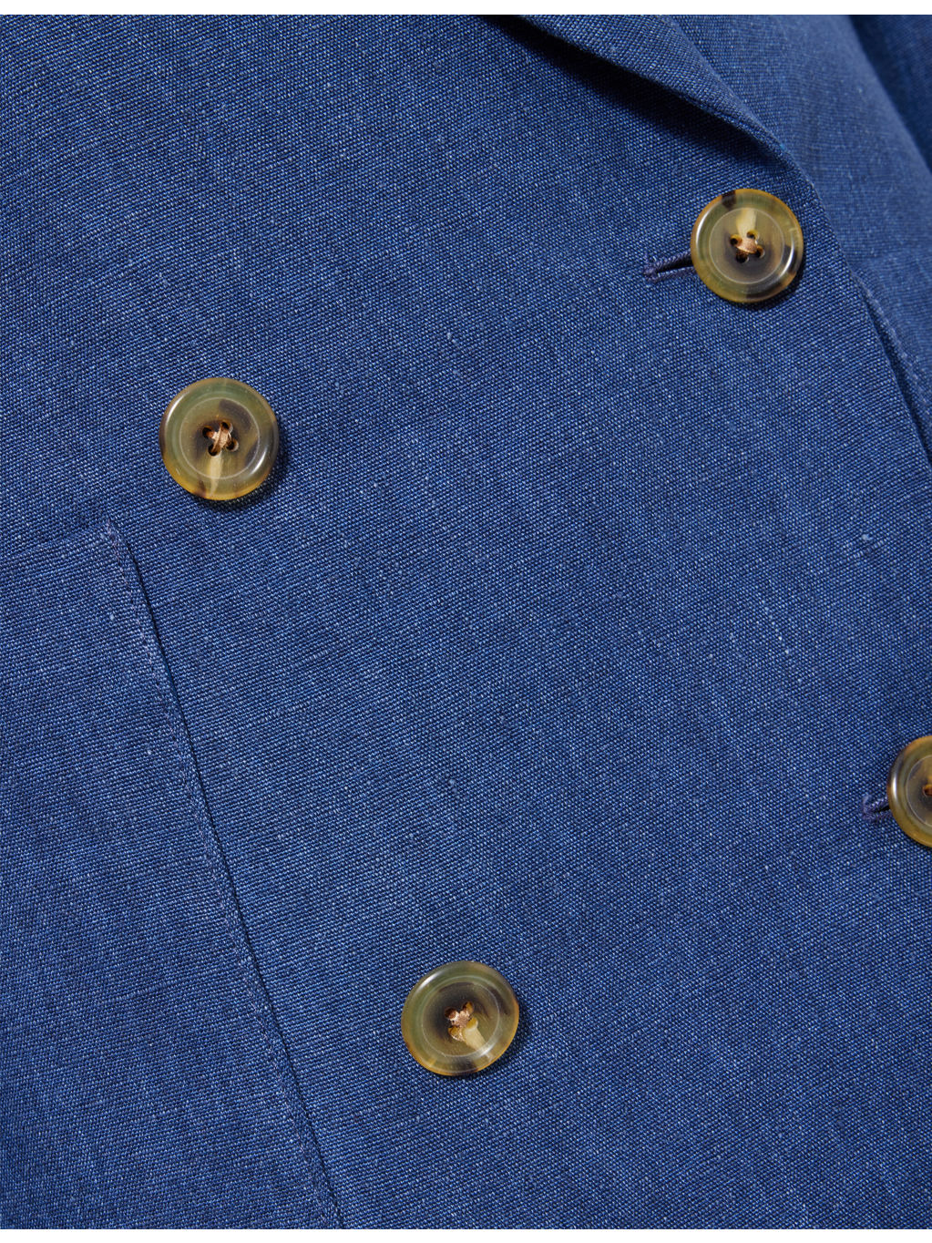 Citizens of Humanity x Argent Chelsea Peak-Lapels Linen Blazer - 6