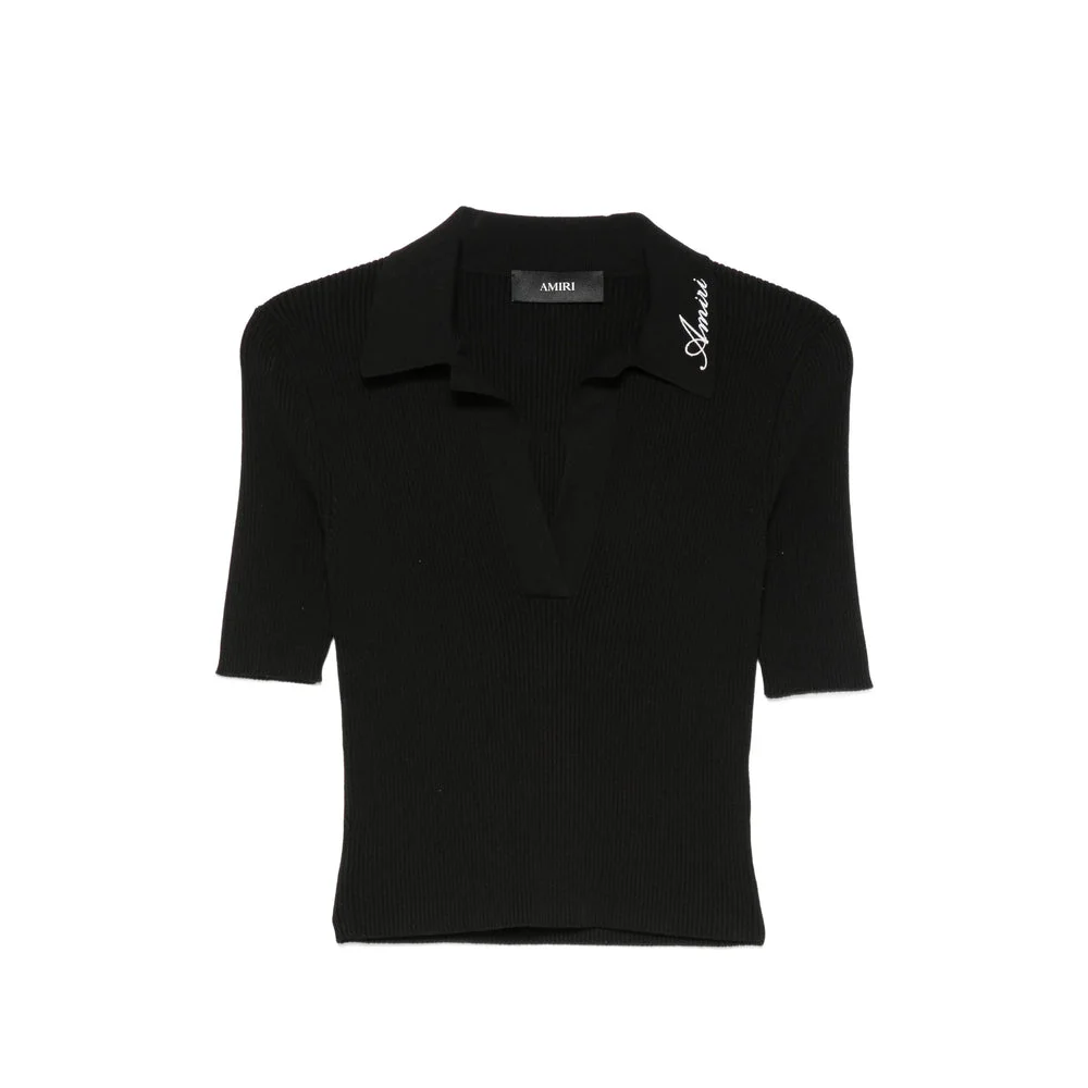 Amiri Black Tops - T-Shirts & Jerseys Women - 1
