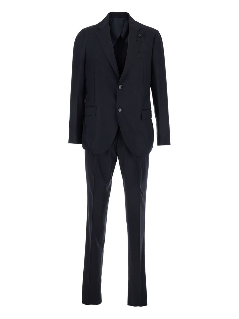 wool-silk blend single-breasted suit 1