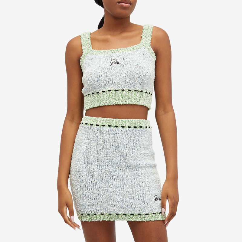 GCDS GCDS Bouclé Knit Mini Top outlook
