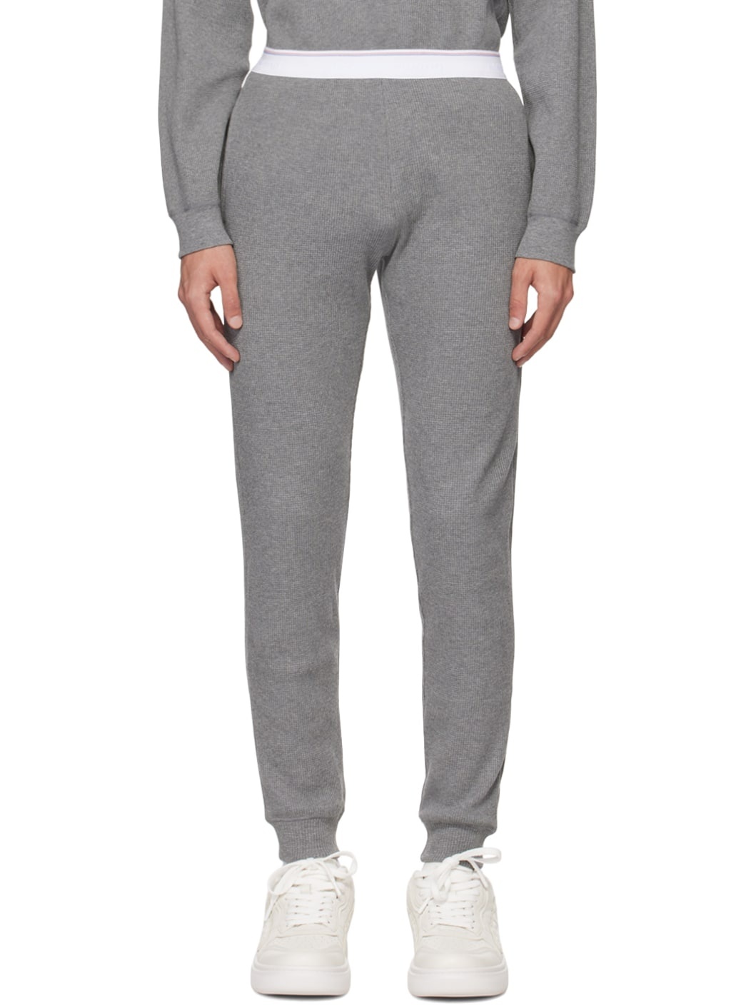 Gray Two-Pocket Sweatpants - 1