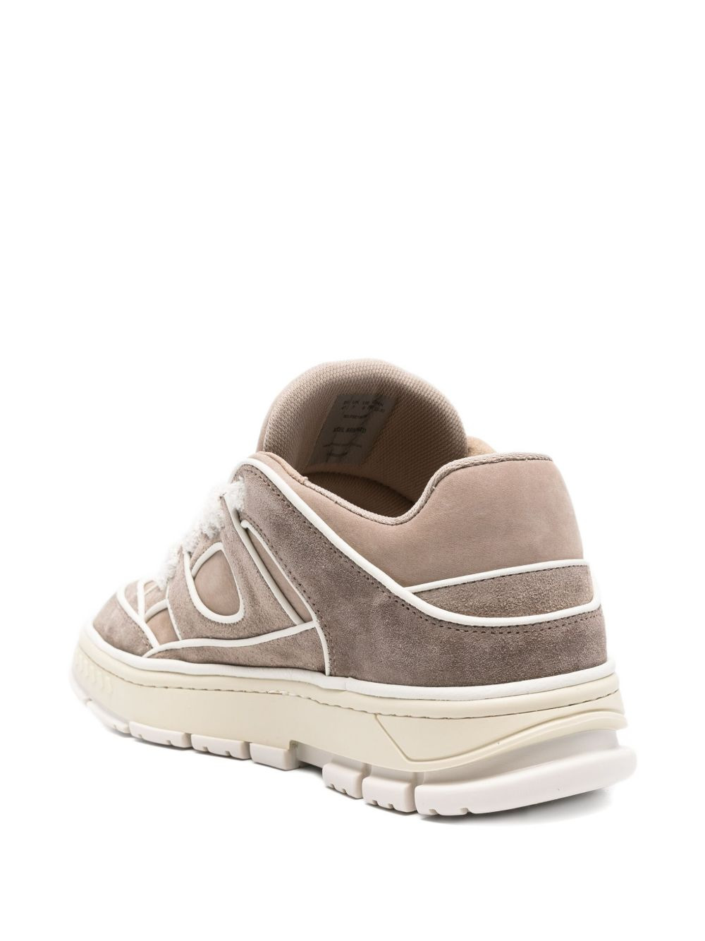 Area Lo leather panelled sneakers - 3