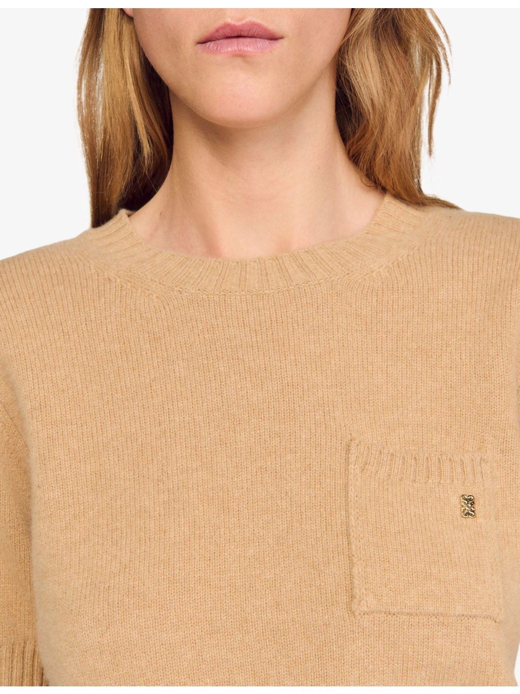 Logo-Embroidered Short-Sleeve Wool Jumper - 5