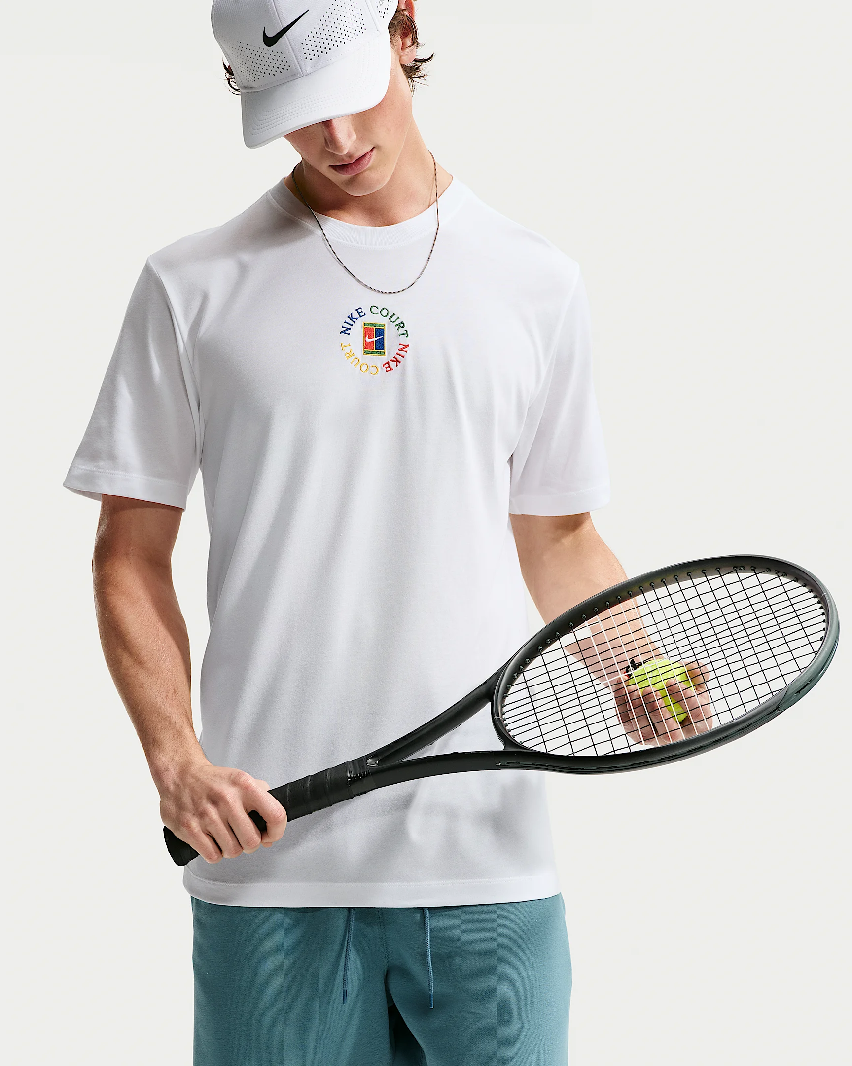 NikeCourt Men's Dri-FIT Tennis T-Shirt - 1
