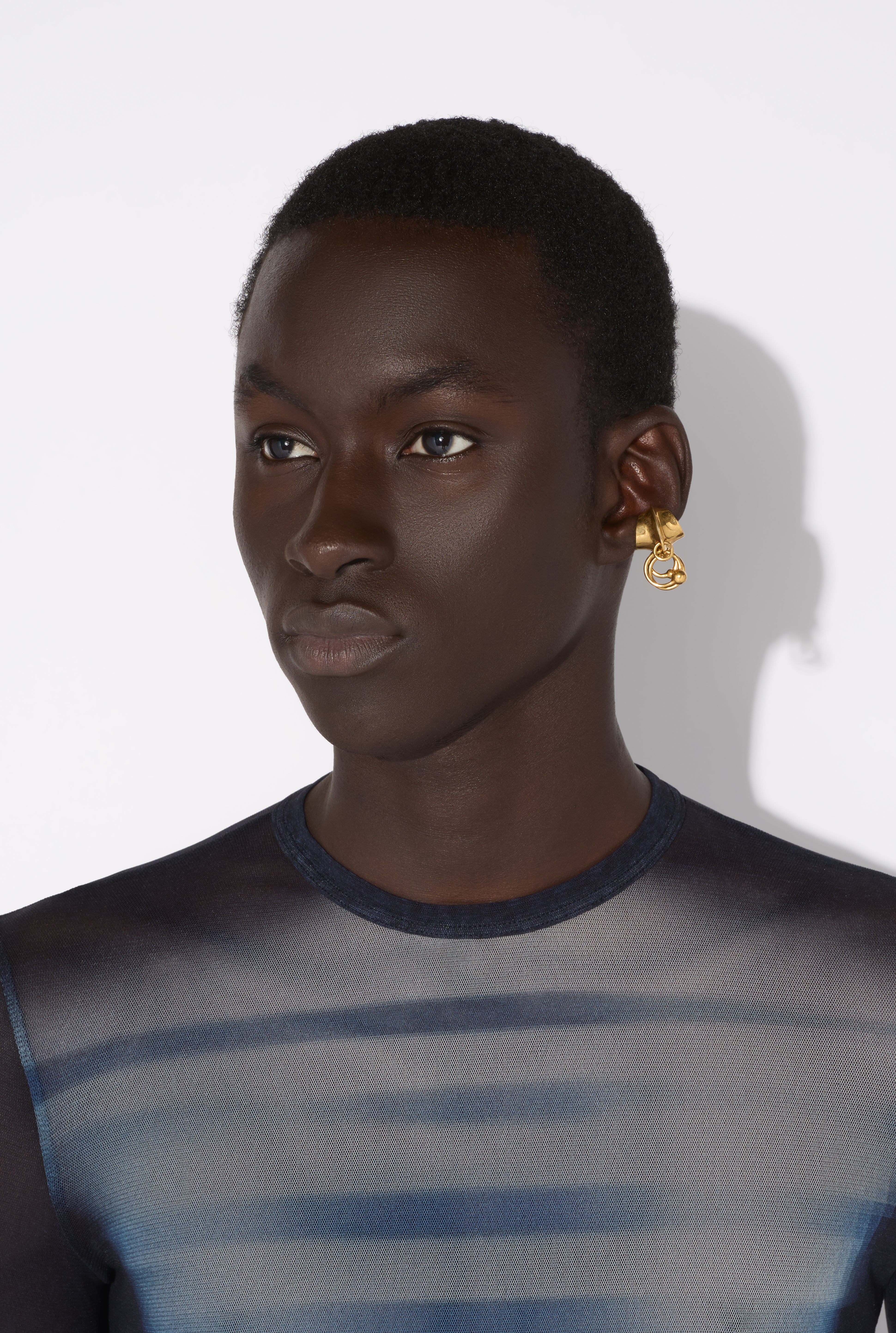 THE GOLD-TONED MULTI-PIERCING EAR CUFF - 2