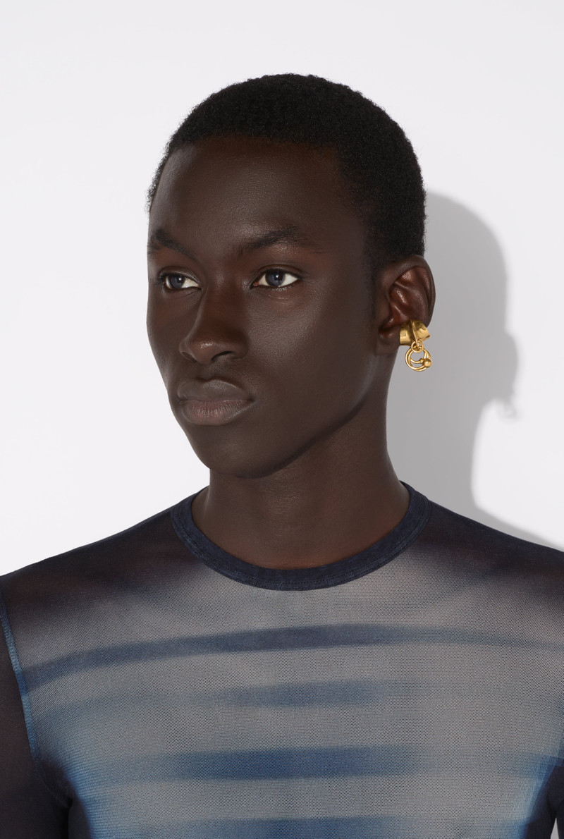 Jean Paul Gaultier THE GOLD-TONED MULTI-PIERCING EAR CUFF outlook