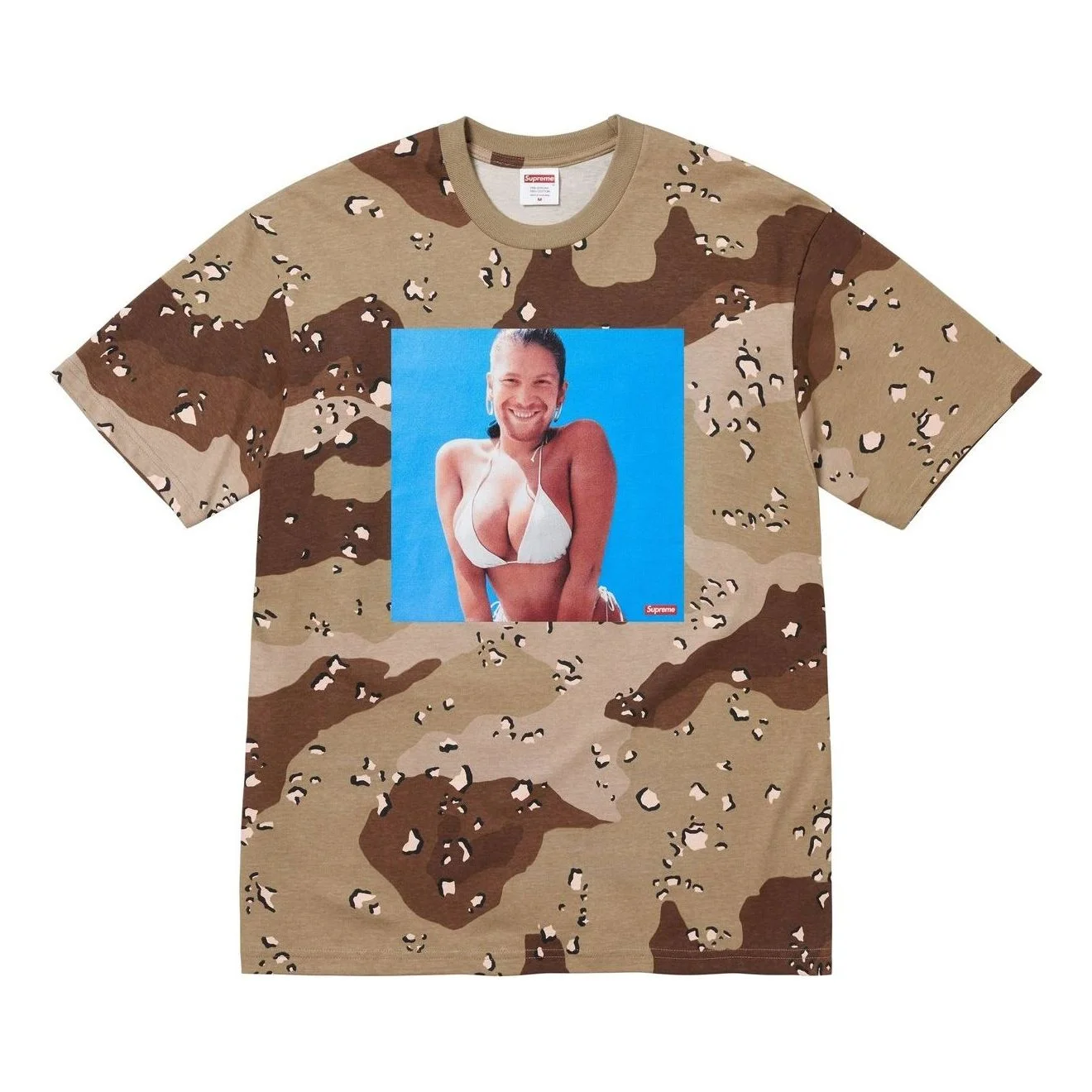 Supreme x Aphex Twin Windowlicker T-Shirt 'Chocolate Chip Camo‘ SS25T1-CHOCOLATE-CHIP-CAMO - 1