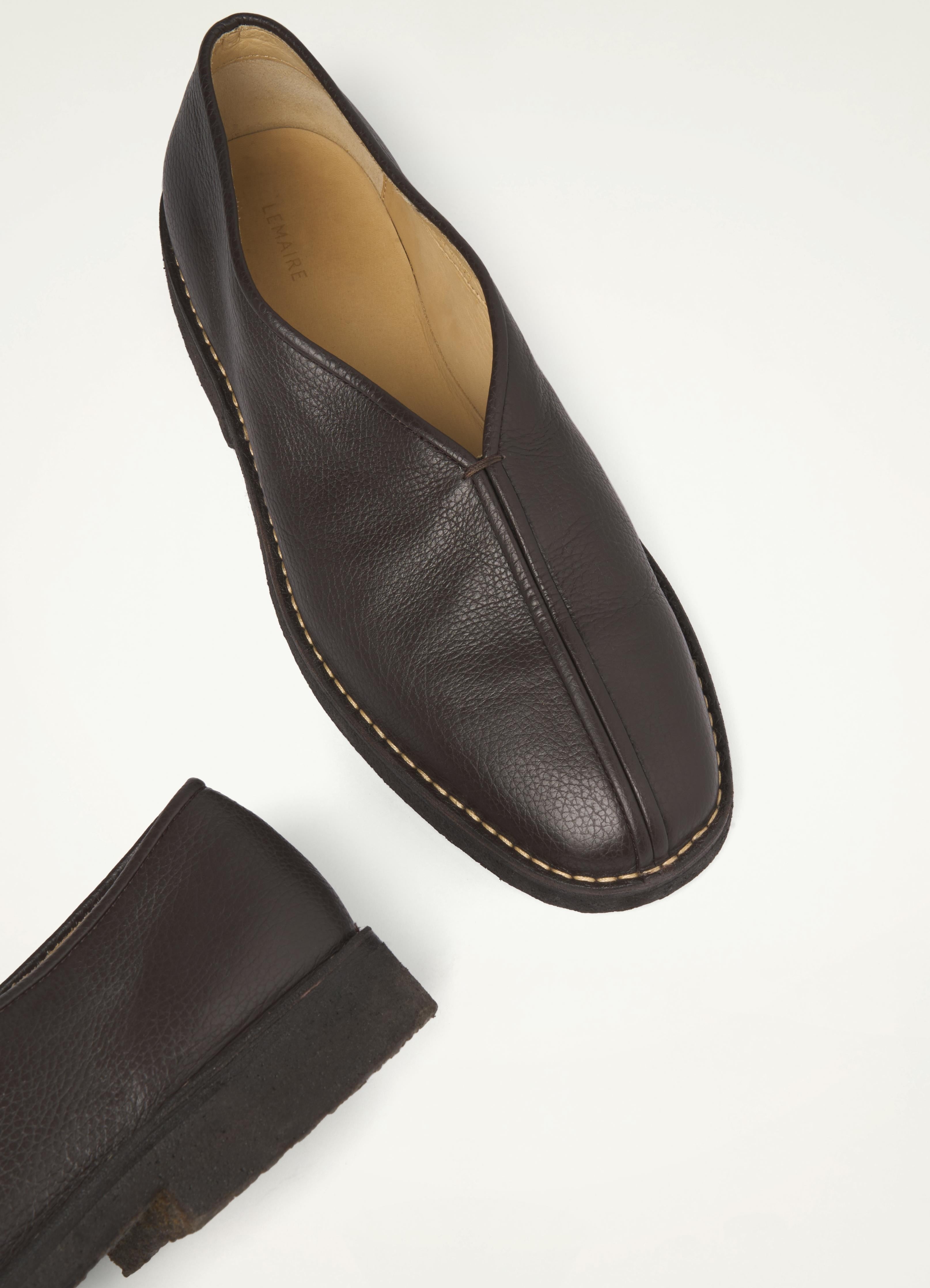 PIPED CREPE SLIPPERS - 3
