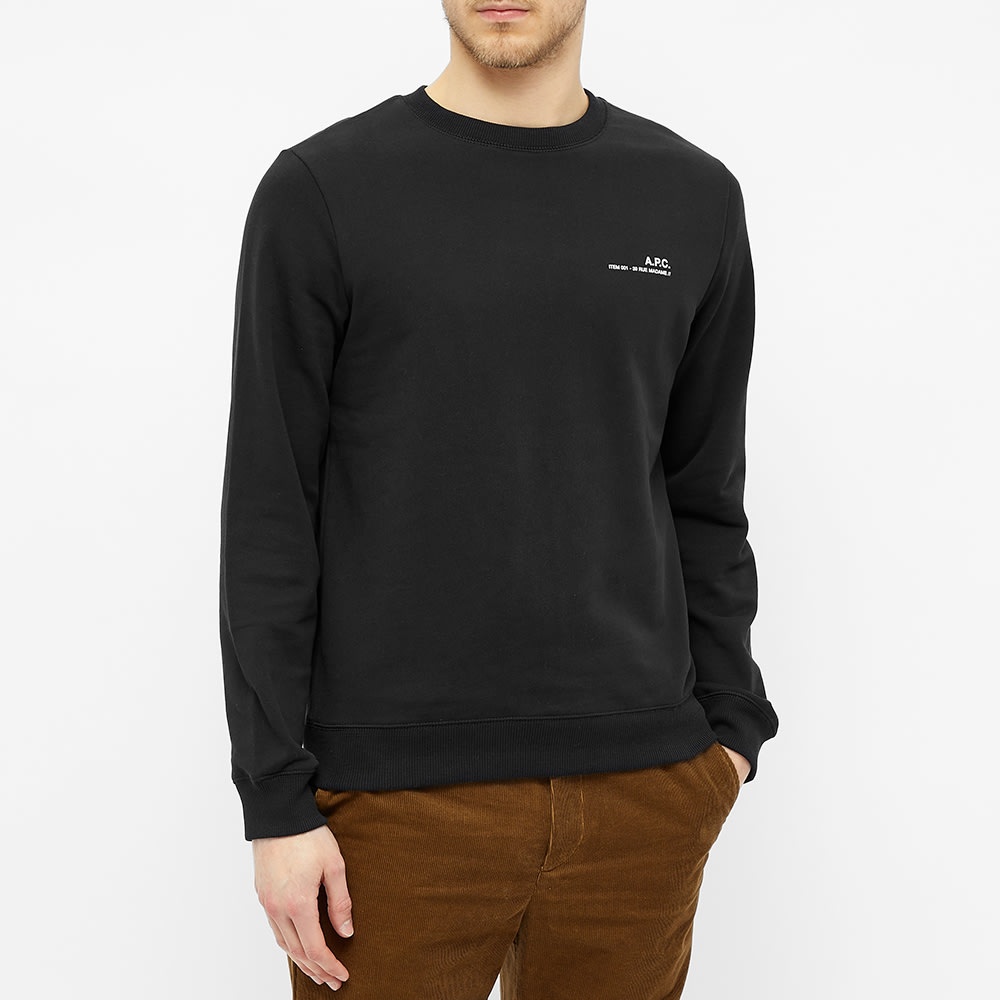 A.P.C. Item Logo Crew Sweat - 4