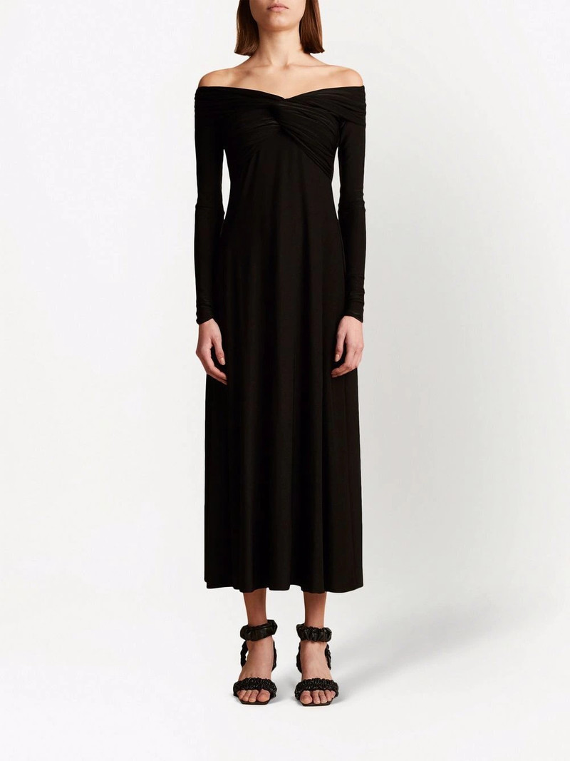 Cerna off-shoulder midi dress 3