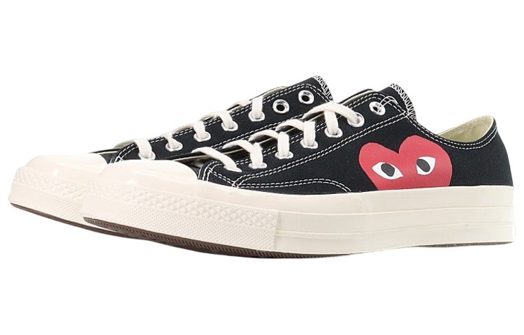 Converse x COMME des GARCONS PLAY Chuck 70 Low 'Black White' 150206C - 4