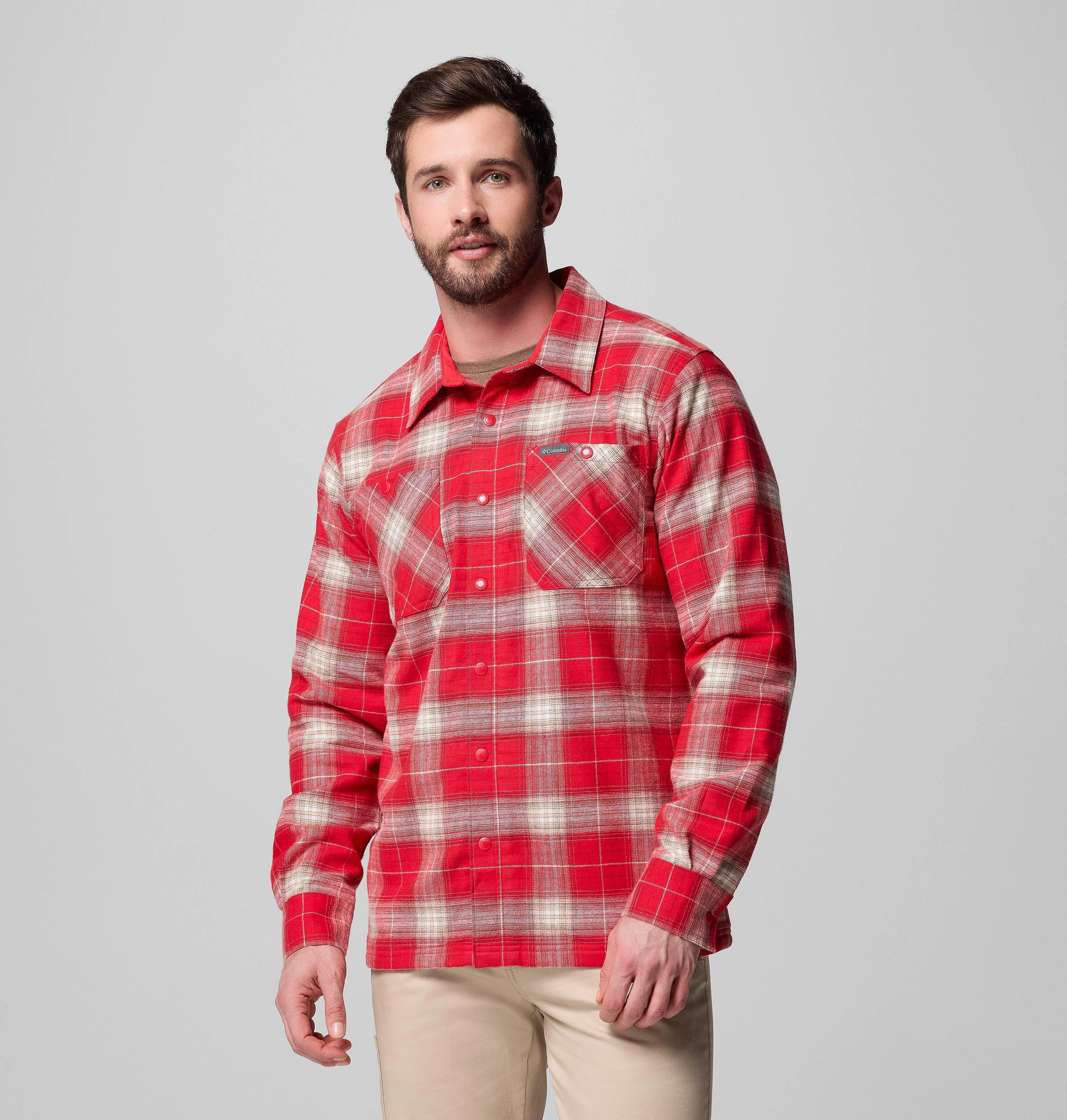 Men's Cornell Woods Fleece Lined Shirt Jacket - 1