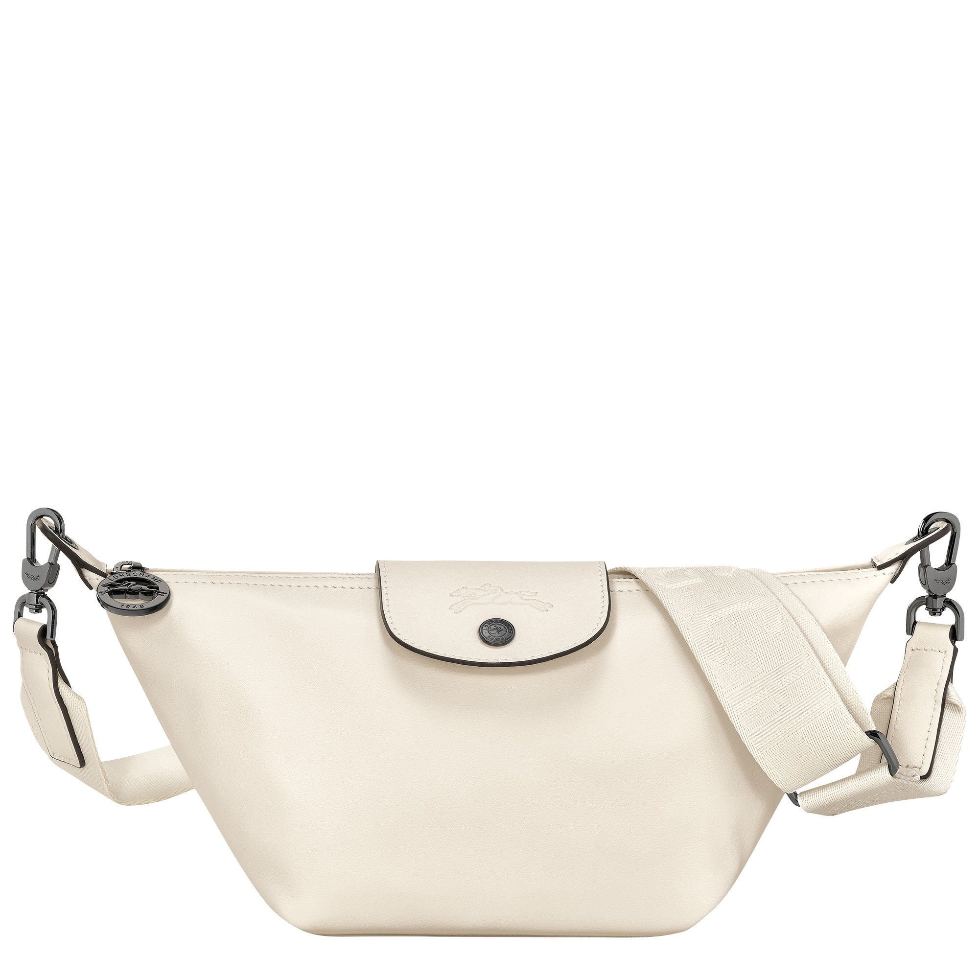 Le Pliage Xtra XS Crossbody bag Ecru - Leather - 1