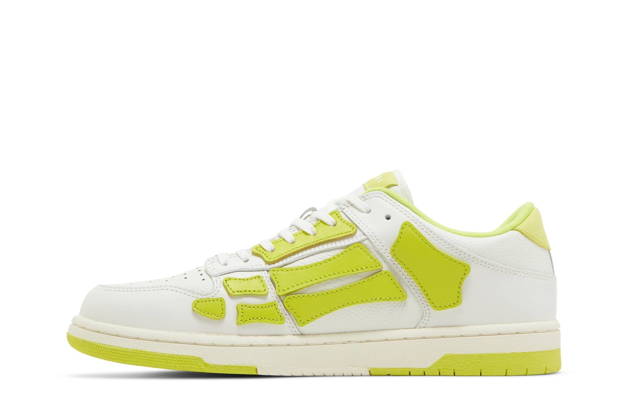 Amiri Skel Top Low 'White Lime' - 3