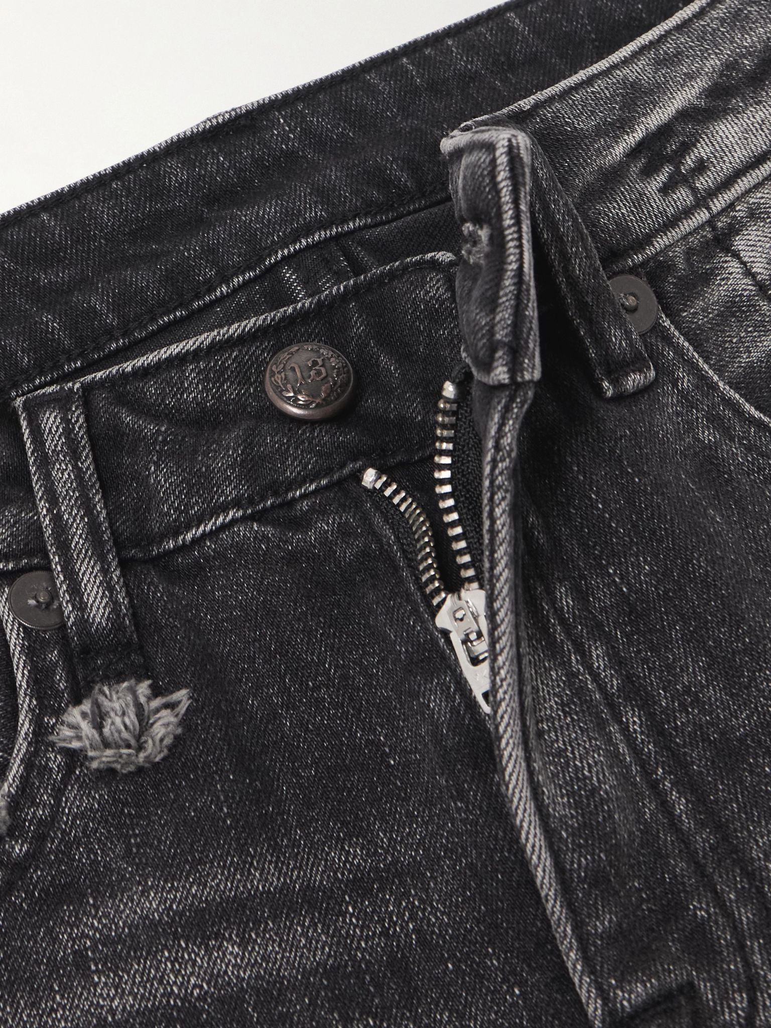 Joan Kick mid-rise flared jeans Black - 5
