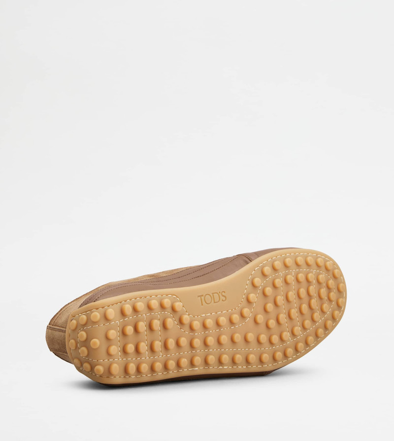 SNEAKERS IN SUEDE - BROWN 4