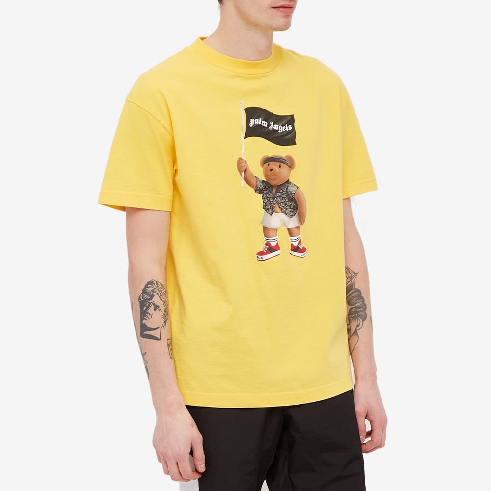 Palm Angels Pirate Bear Logo Tee - 4