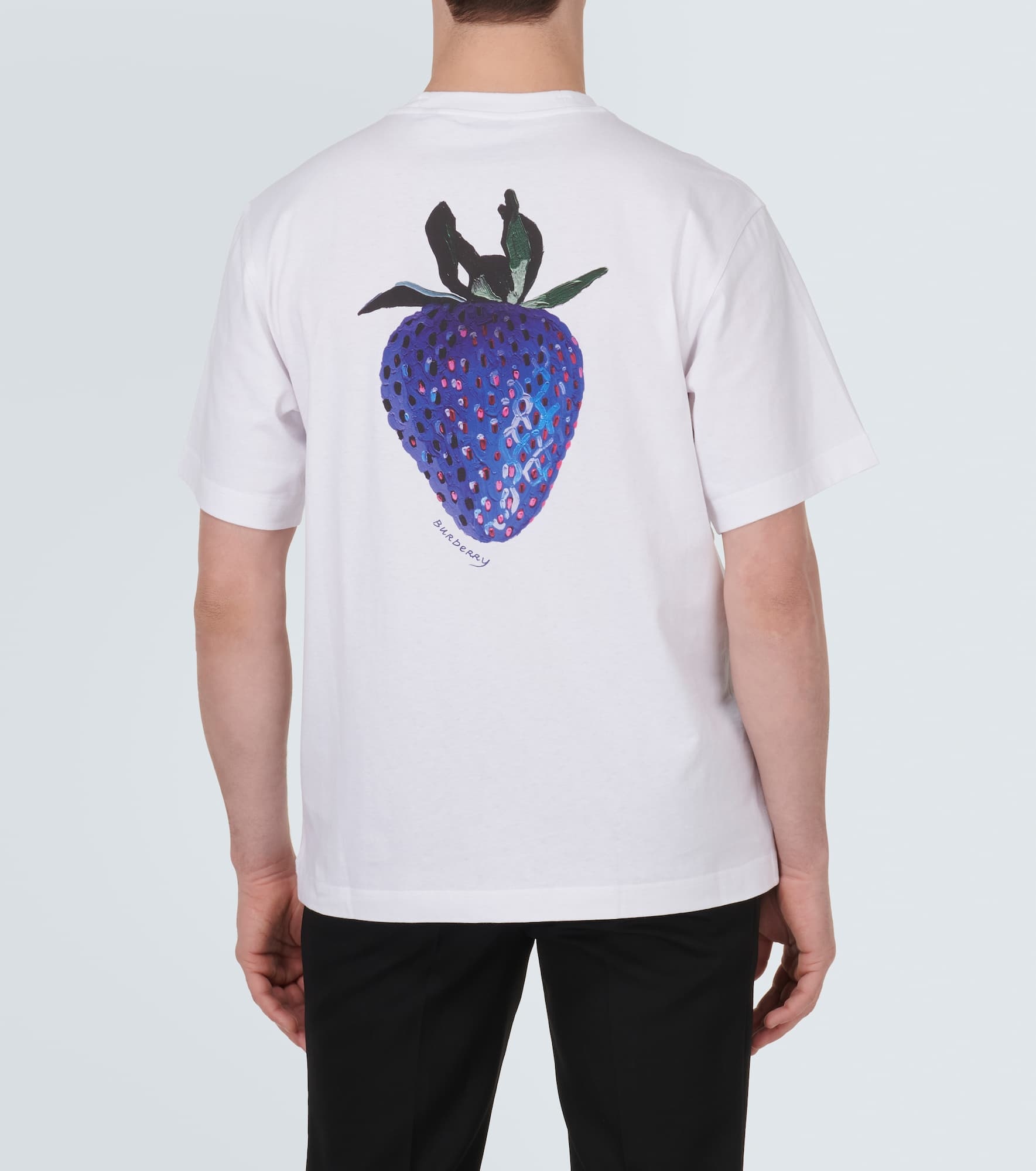 Printed cotton jersey T-shirt - 4
