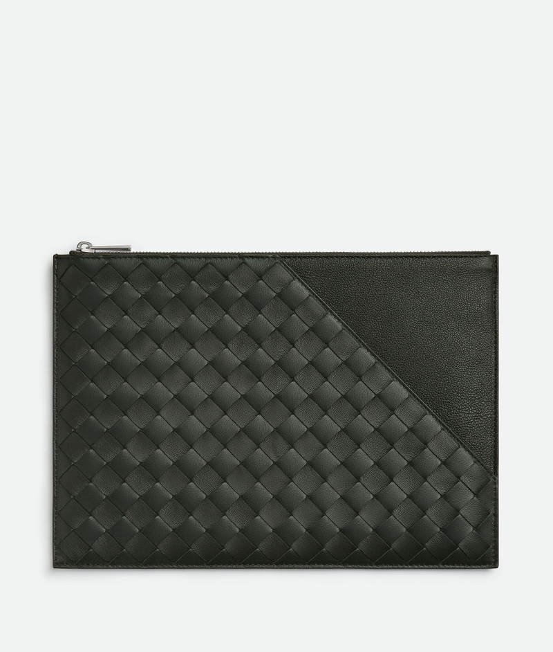Intrecciato Diagonal Flat Pouch 1