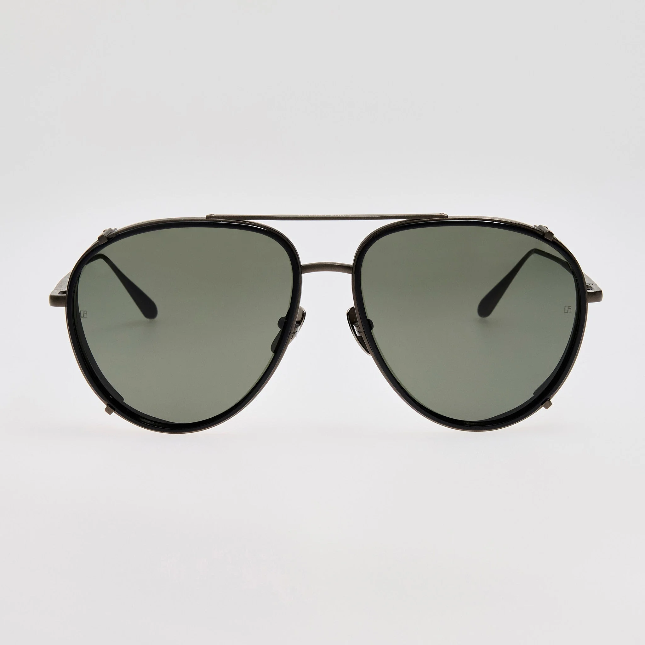 Dimitri Sungllsses in Black Matt Nickel - 1