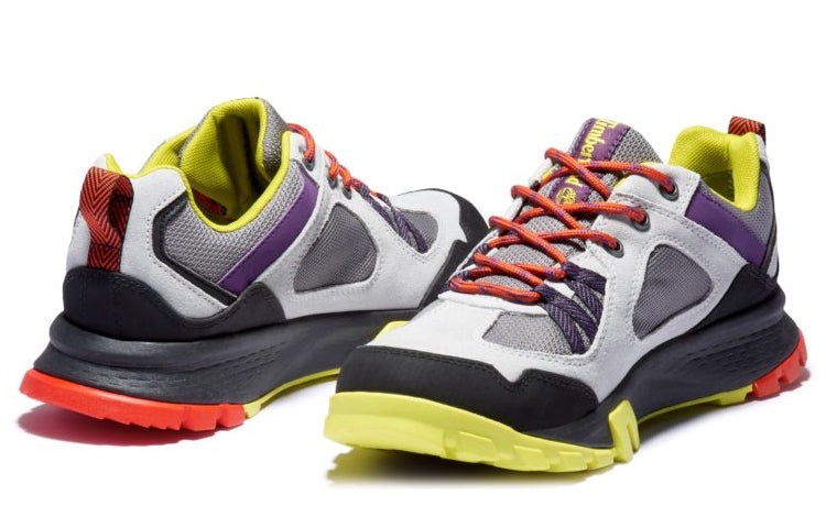 Timberland Garrison Trail Waterproof Low Hikers 'Gray Black Yellow' A25Y3032 - 3