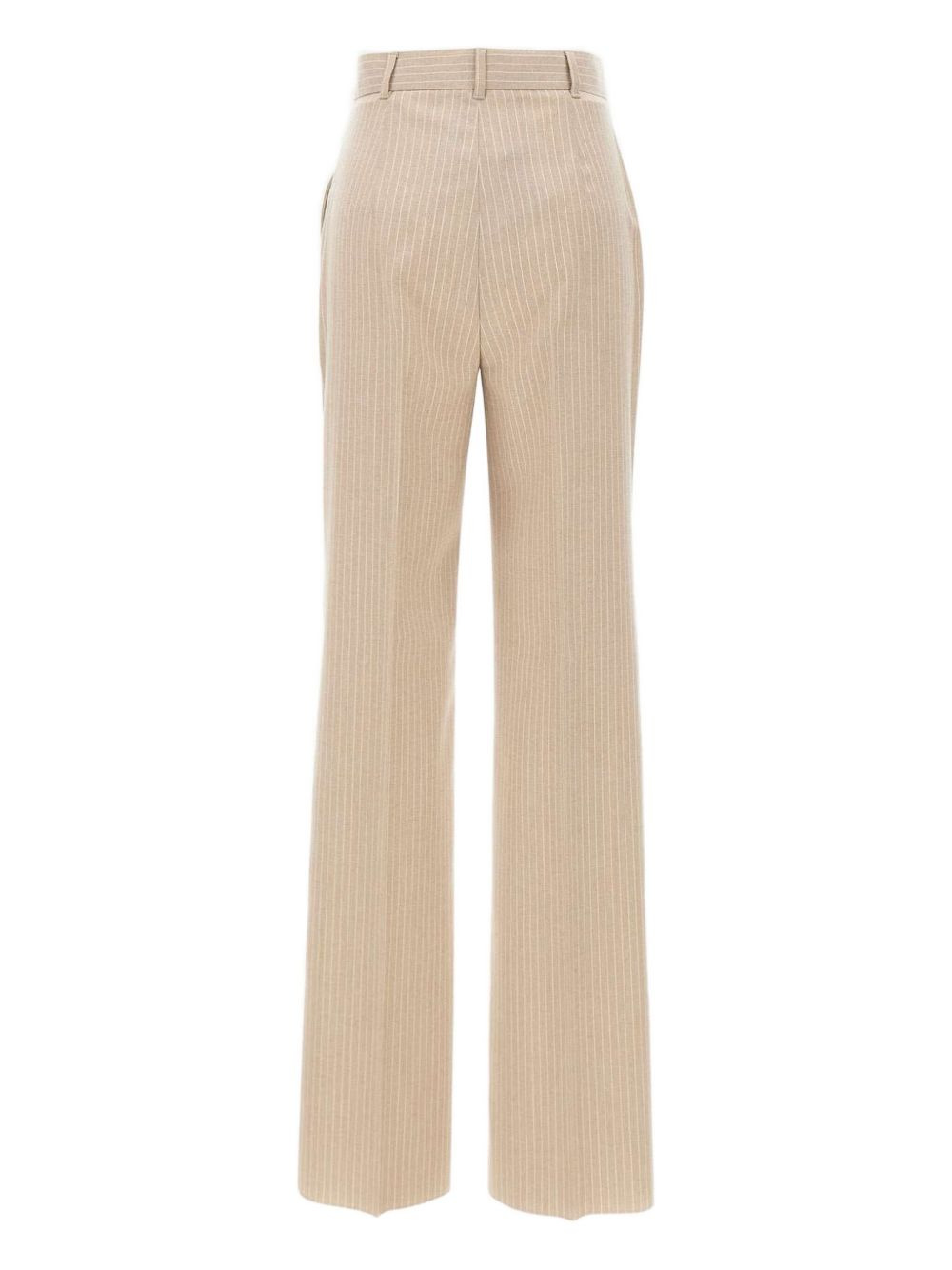 pinstripe pleated trousers - 2
