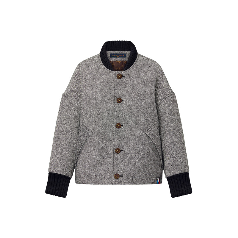 Tweed Varsity Jacket 1