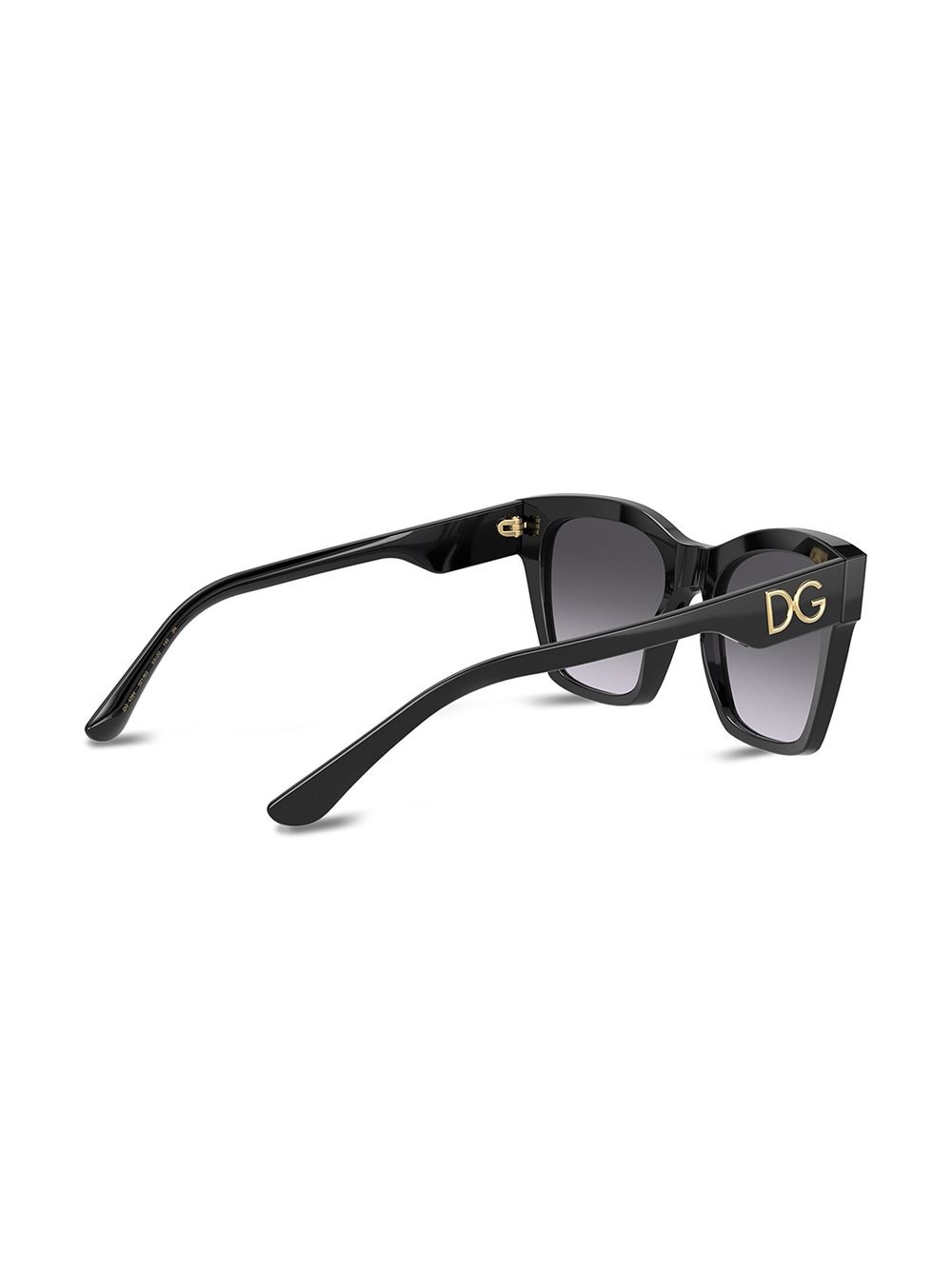 logo-detail square-frame sunglasses - 4