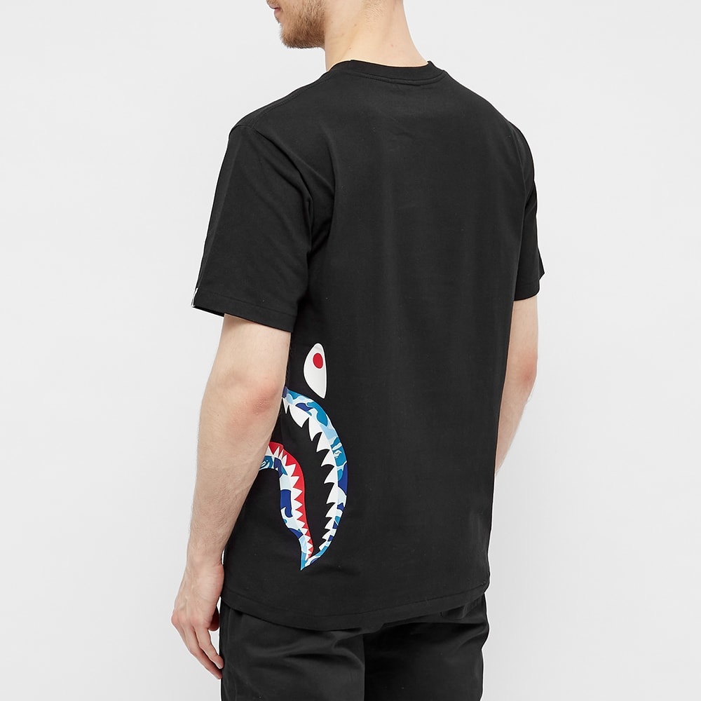 A Bathing Ape ABC Camo Side Shark Tee - 4