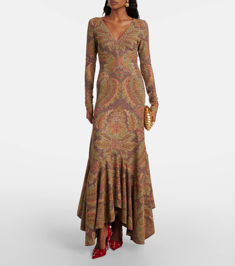 Christian Louboutin Mix Kate 100 embellished suede pumps outlook