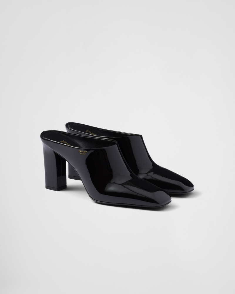 특허 가죽 mules - 1