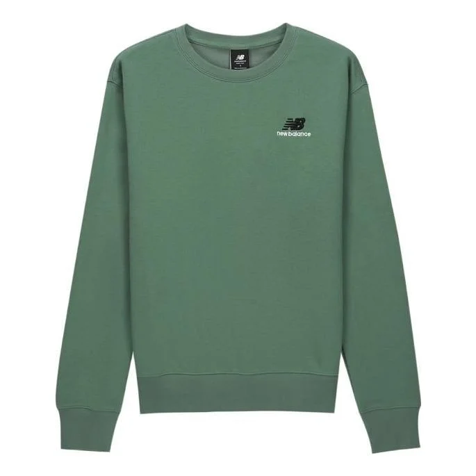 New Balance Unissentials French Terry Crewneck Sweatshirt 'Dark Juniper' UT21501-DKJ - 1