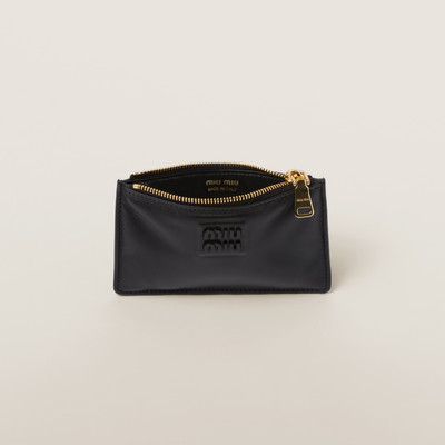 Miu Miu Leather envelope wallet outlook