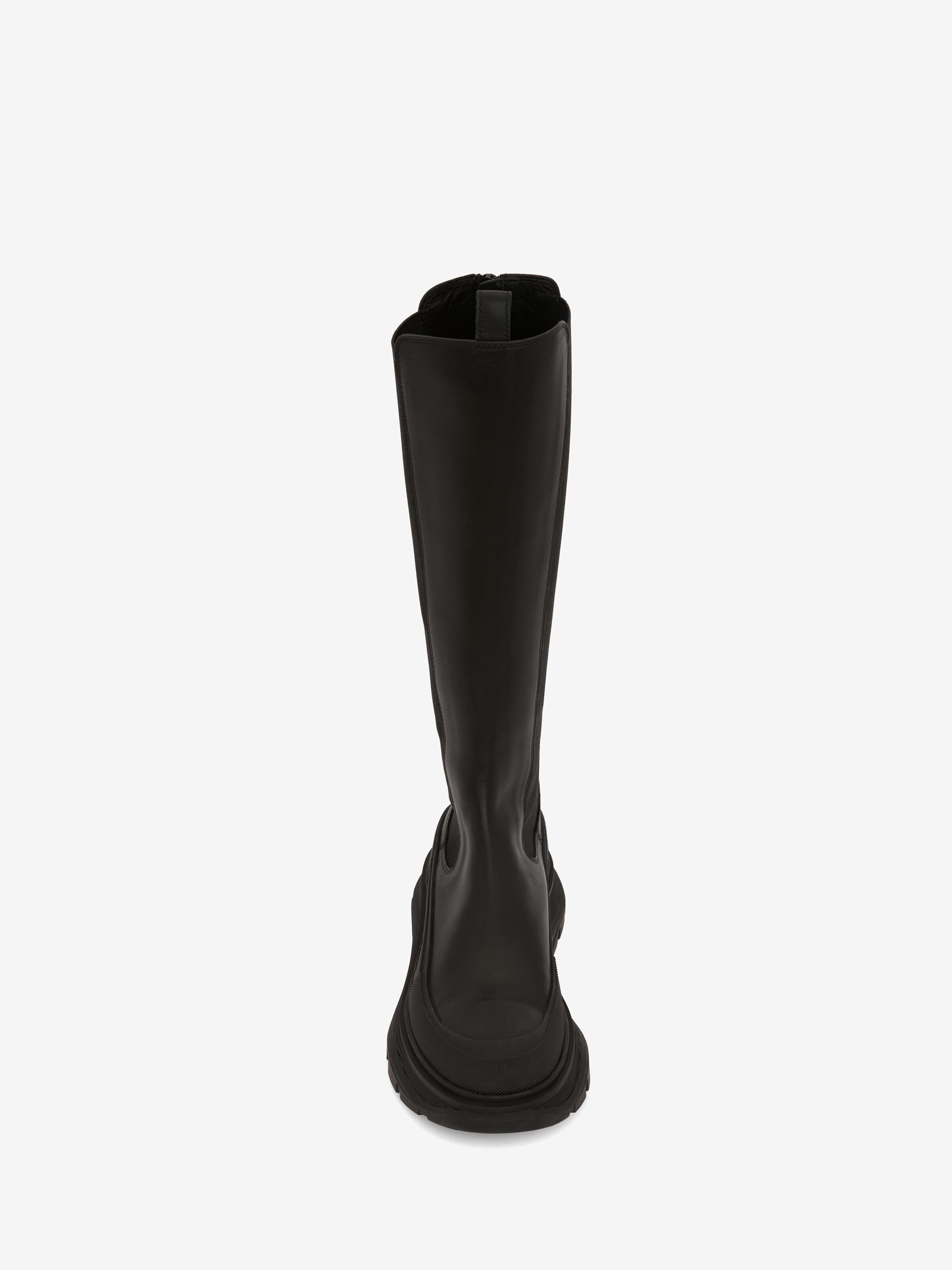 Women's Tread Slick Knee High Boot in Black - 4