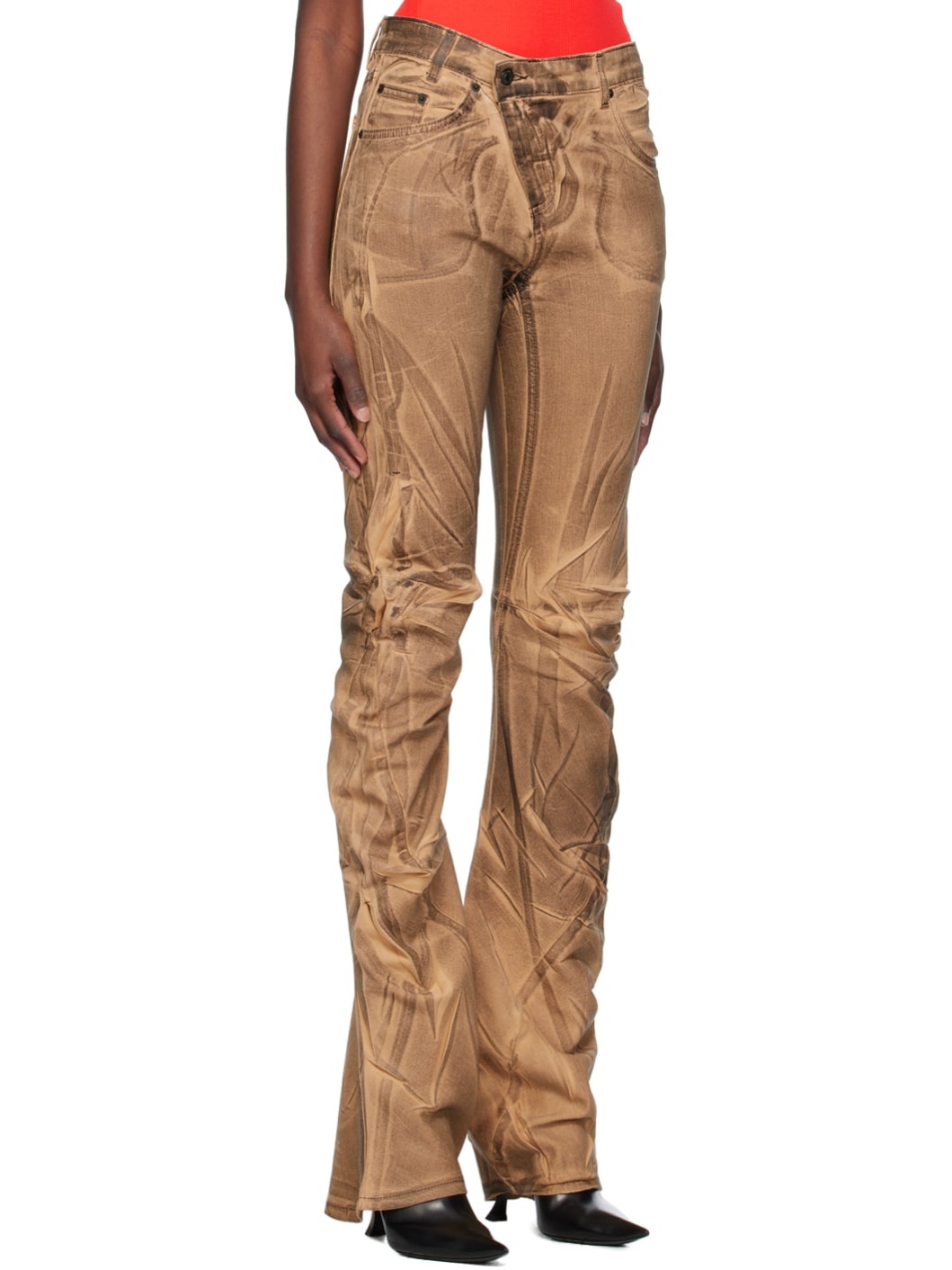 SSENSE Exclusive Brown Jeans - 2