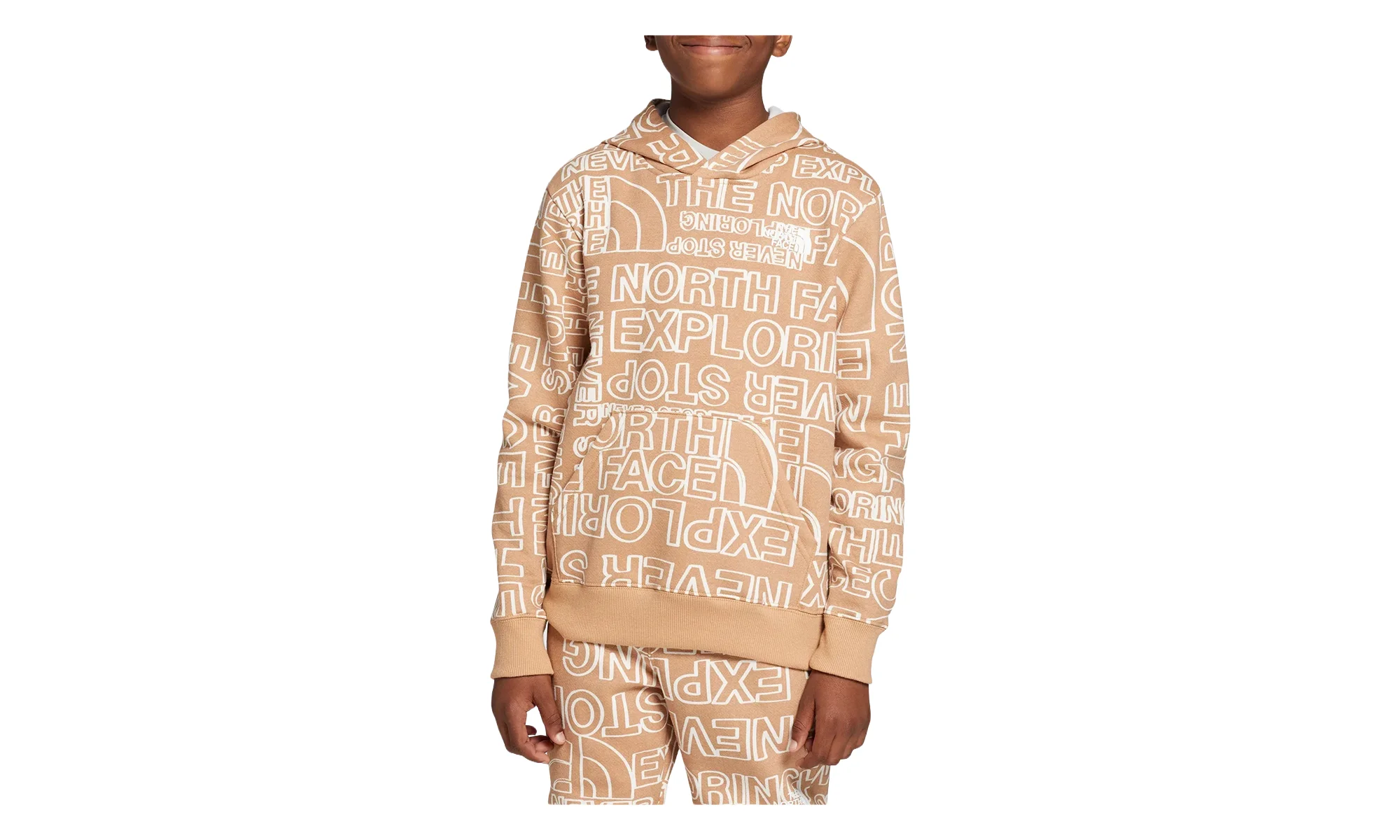 Camp Fleece Pullover Hoodie GS "Almond Butter" NF0A82SWRJI - 1