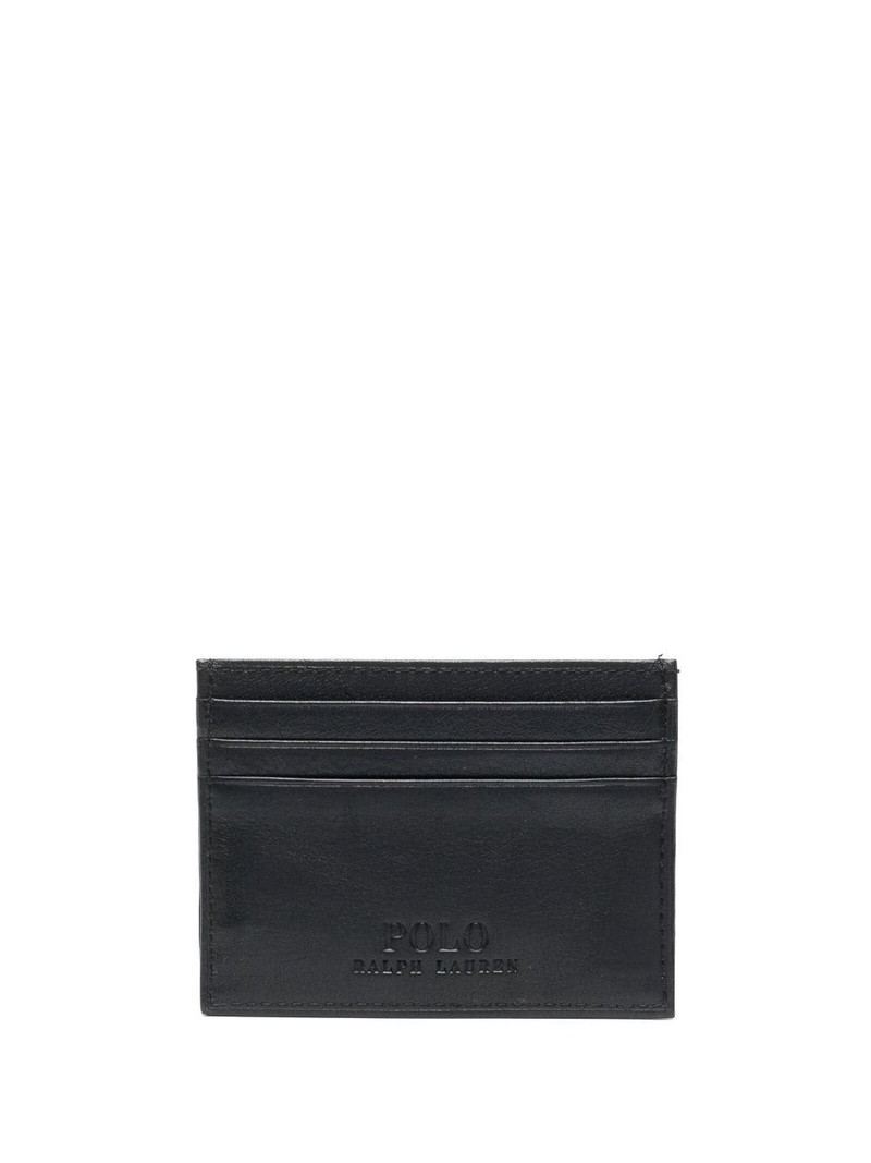 debossed-leather leather cardholder 1