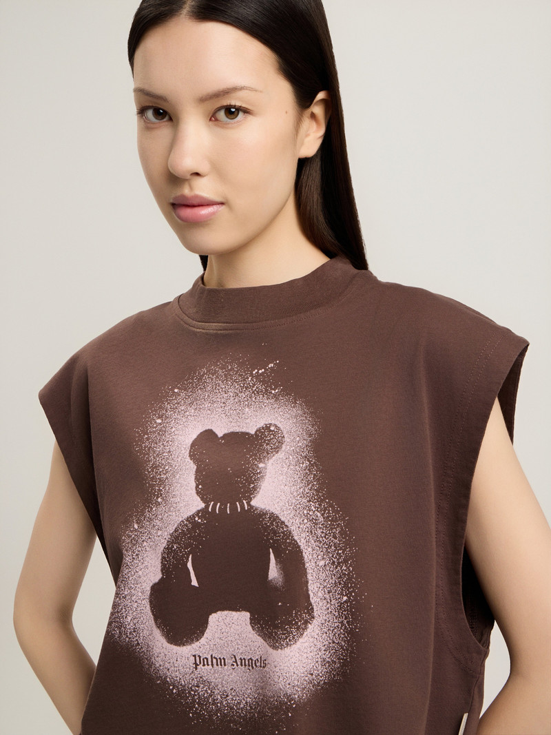 Spray Bear Boxy Tank Top 6