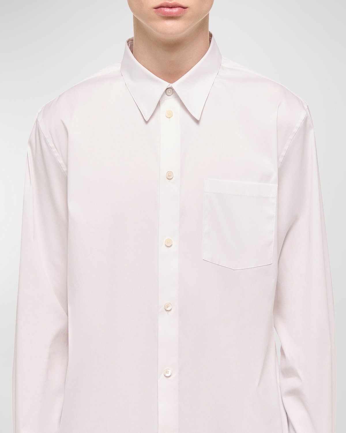 Men's Solid Sport Shirt - 6