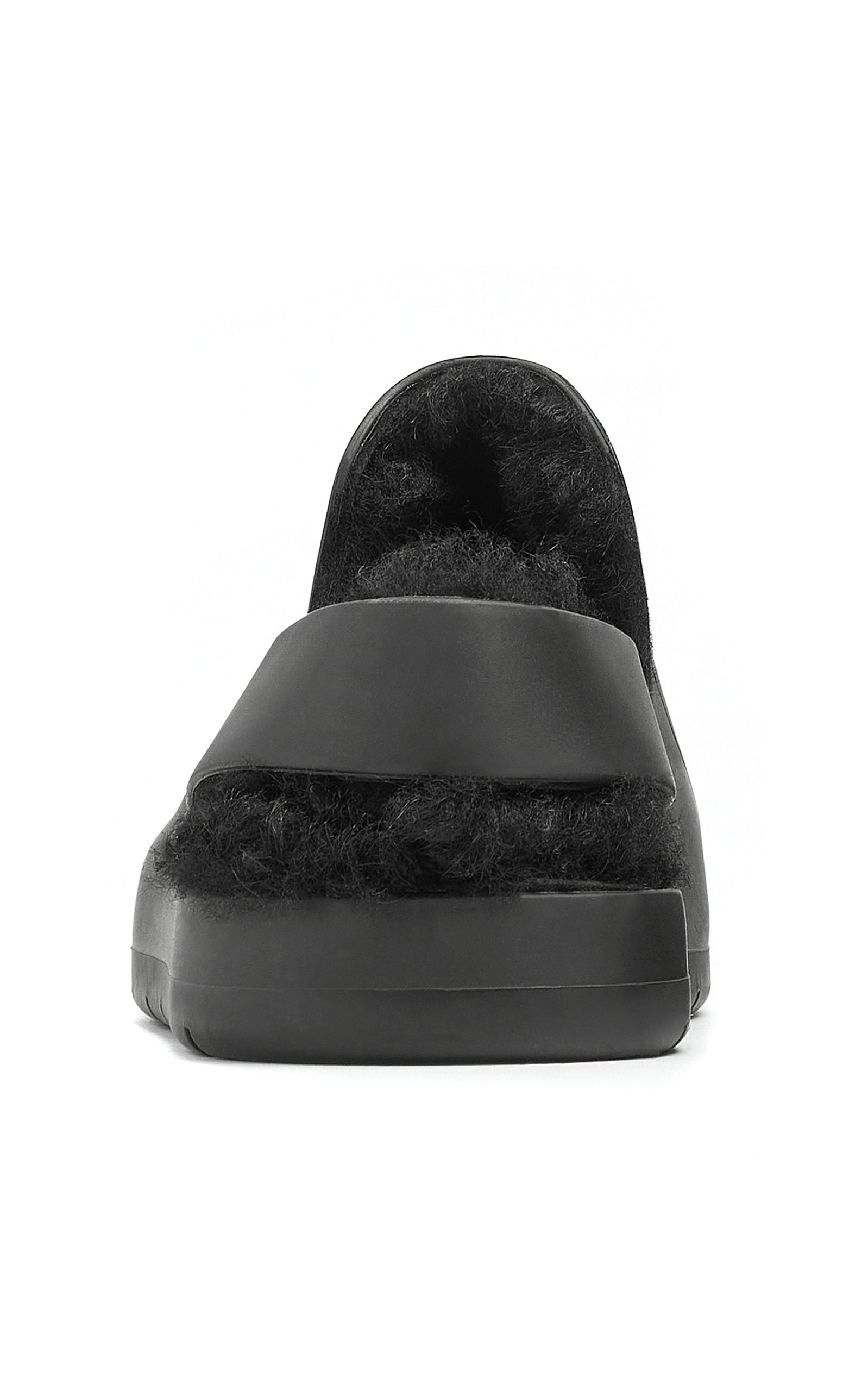 Puddle Shearling-Lined Mules black - 4
