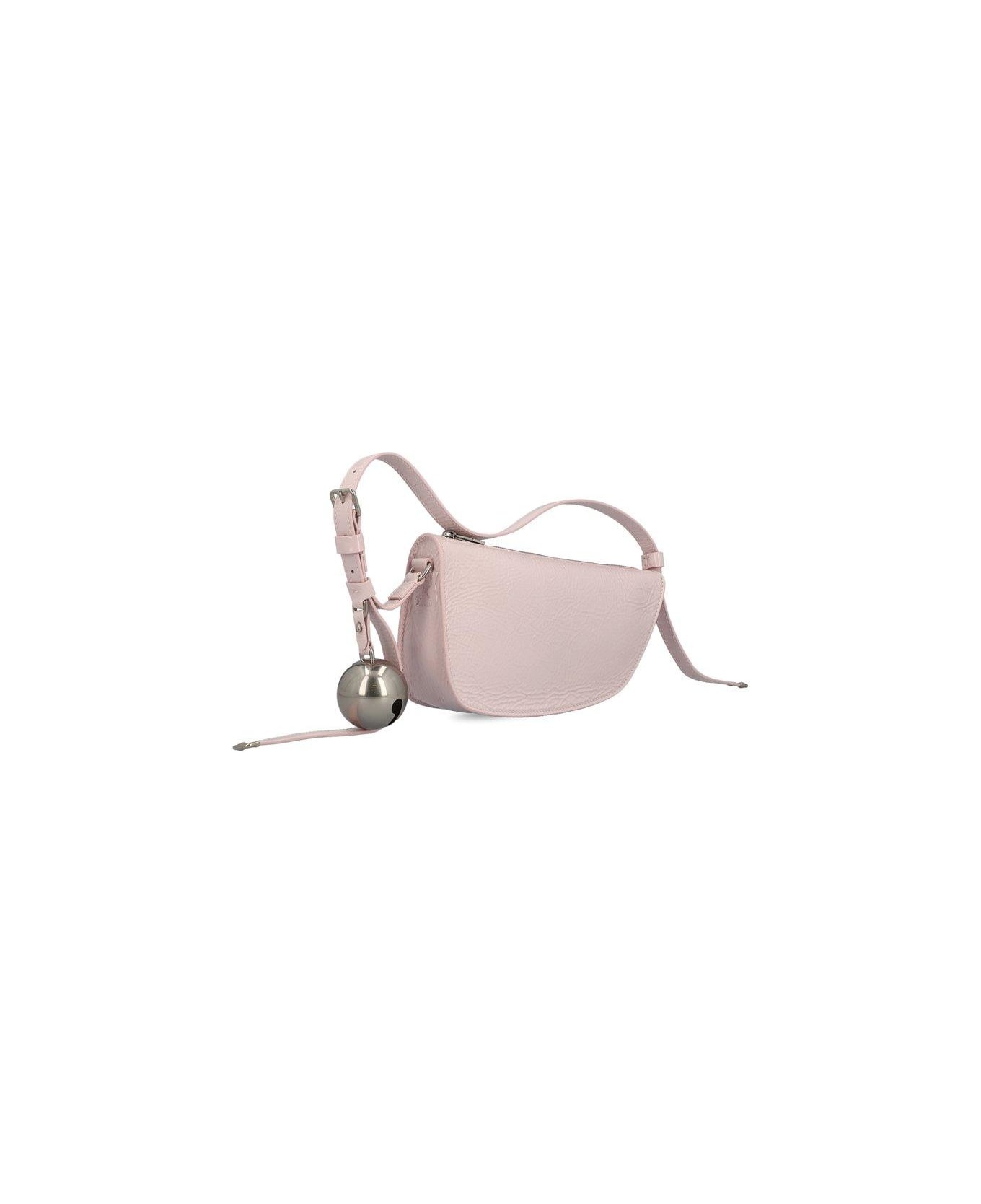 Mini Shield Bell-charm Shoulder Bag - 3