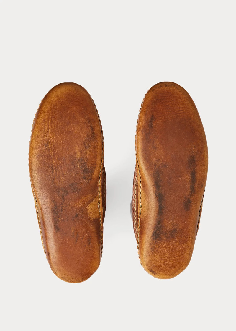 Leather Chukka-Style Moccasin Boot 4