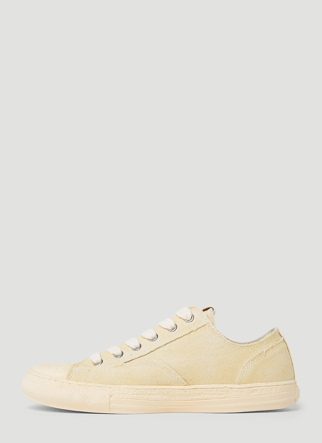 Maison Mihara Yasuhiro Men Past Sole Over Dye Low Top Sneakers - 3