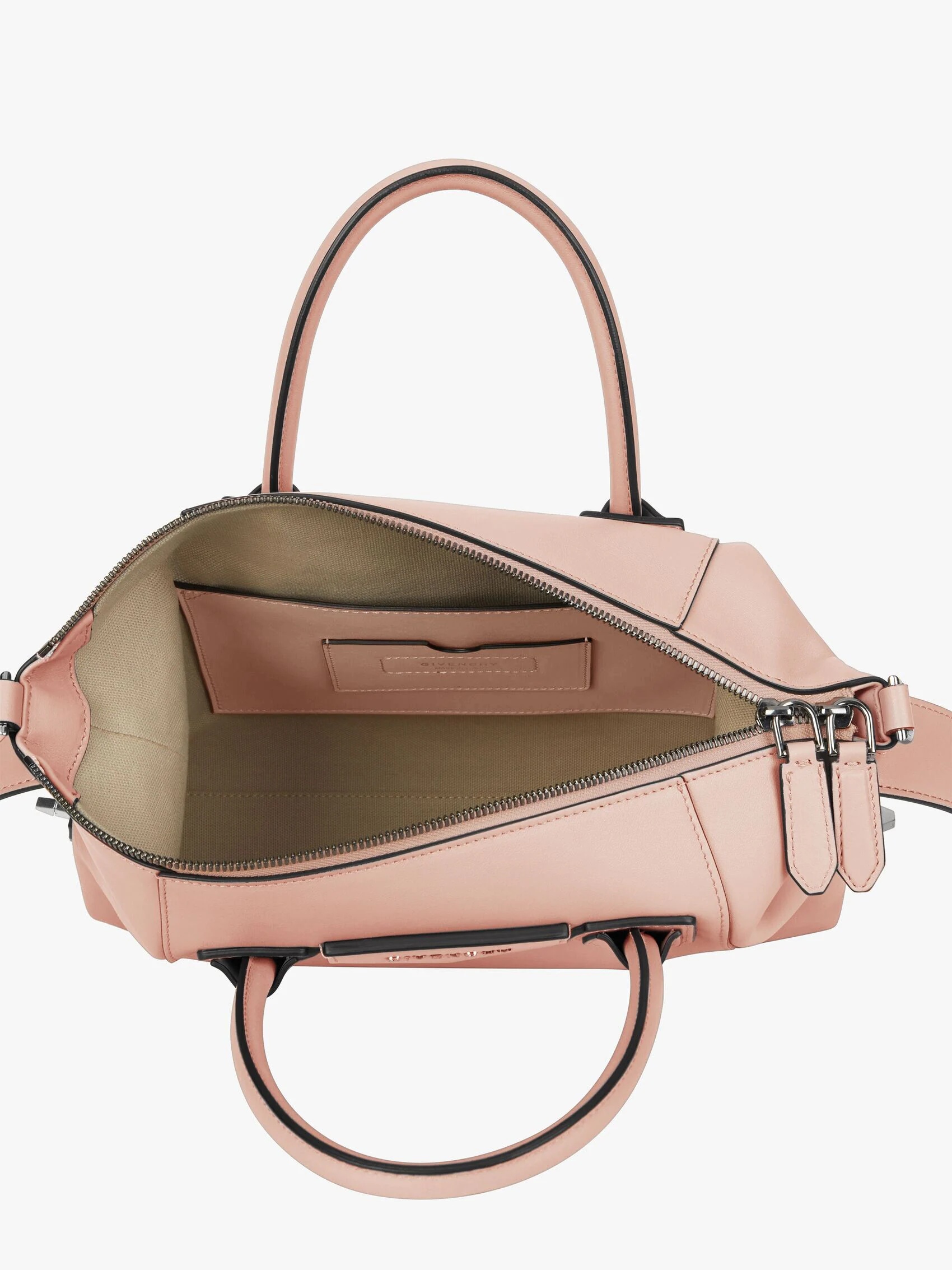 SMALL ANTIGONA SOFT BAG IN SMOOTH LEATHER - 5