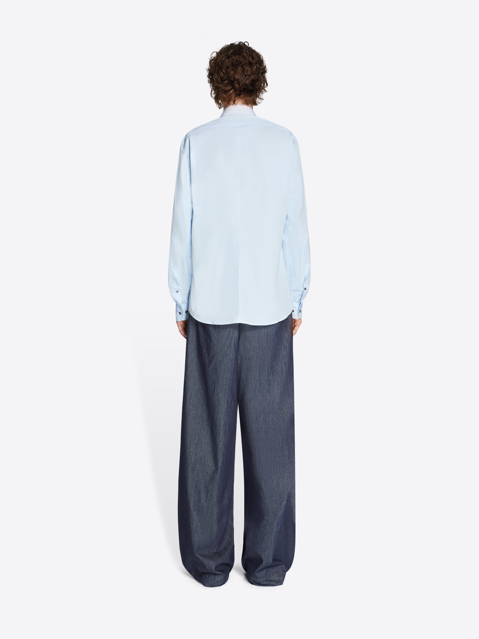 FITTED COTTON SHIRT - 4