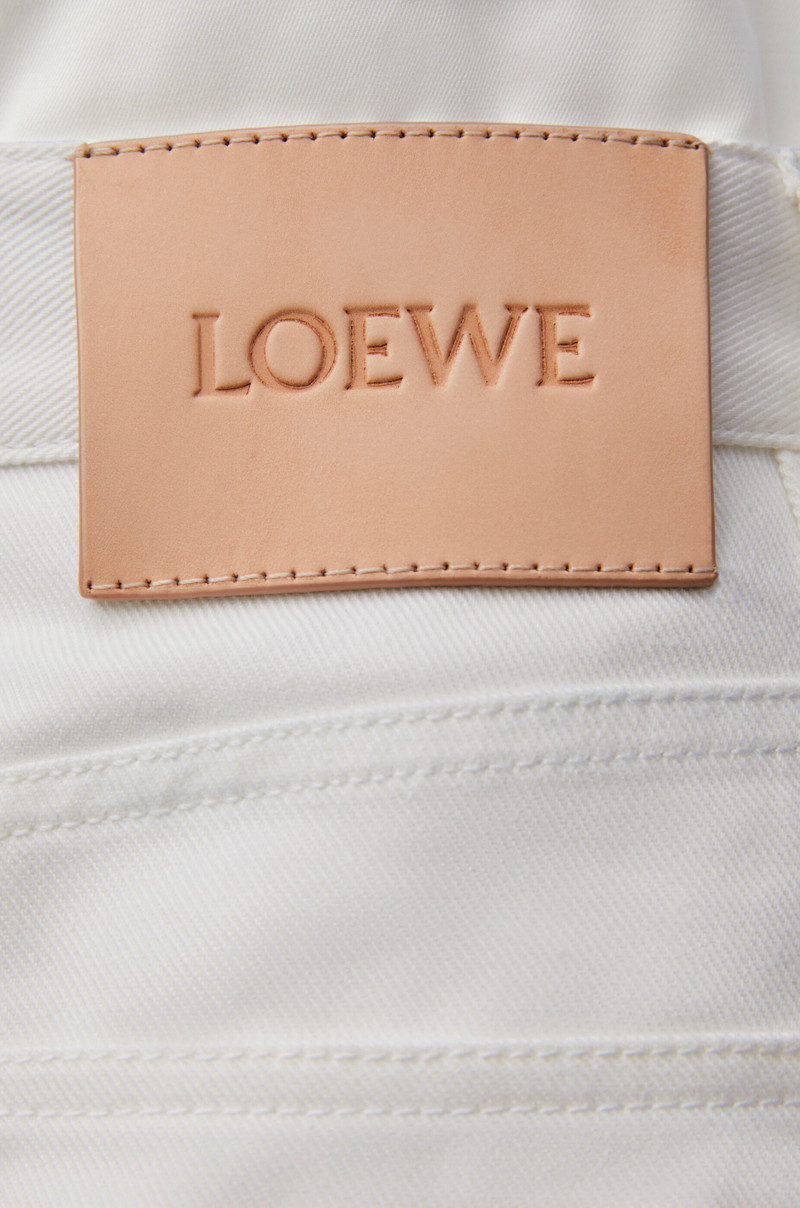 High waisted jeans in cotton 8